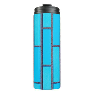 Bouteilles Isothermes vecteur de brique turquoise et grise