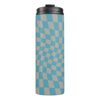 Vérifications rétrogrades en gris bleu rayé À dami