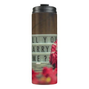 Bouteilles Isothermes Veux-Tu M'Épouser ? Proposition de mariage