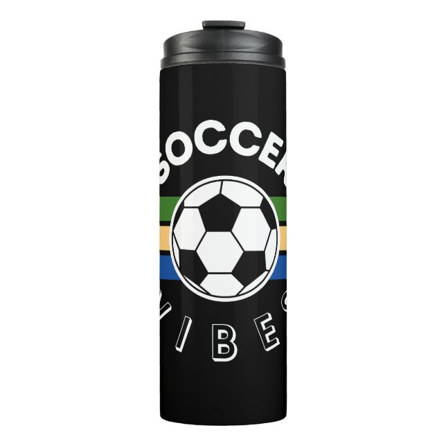 Bouteilles Isothermes Vibes de football (Devant)