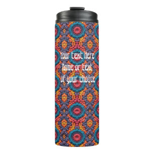 Bouteilles Isothermes Vibes super Crochet Nom de la Personnaliser Couleu