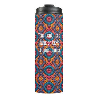 Bouteilles Isothermes Vibes super Crochet Nom de la Personnaliser Couleu