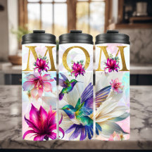 Vibrant maman colibri