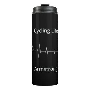 Bouteilles Isothermes Vie cyclable, Heartbeat personnalisable