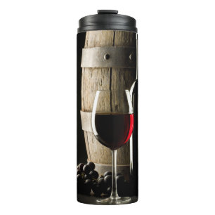 Bouteilles Isothermes Vin Lover's personnalisé texte tumbler