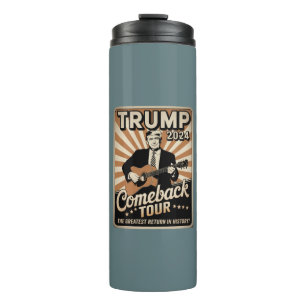 Bouteilles Isothermes Vintage TRUMP 2024 Rocks TOURNÉE DE RETOUR