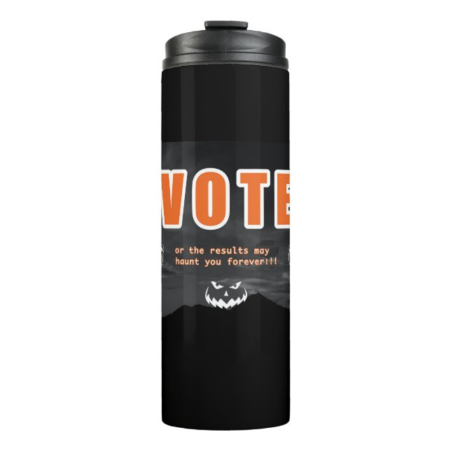 Bouteilles Isothermes Voter Des Tactiques Peur (Devant)