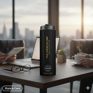 Bouteilles Isothermes Votre texte personnalisé de logo Tumbler thermique
