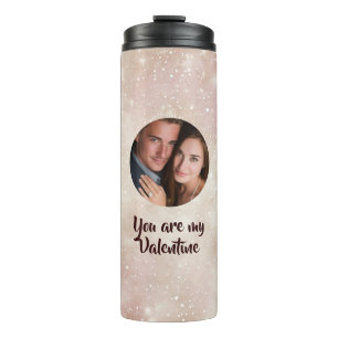 Bouteilles Isothermes Vous êtes mon Valentin Photographie personnalisée