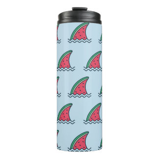 Bouteilles Isothermes Watermelon shark : design motif vague.