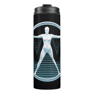 Bouteilles Isothermes Westworld   Logo Vitruvian Android