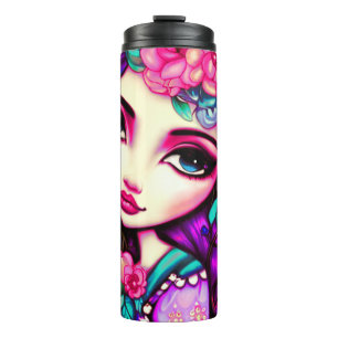 Bouteilles Isothermes Whimsical Girl Artistique