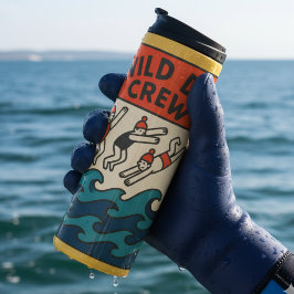 Bouteilles Isothermes Wild Dip Crew – Sea Swimming Friends Design