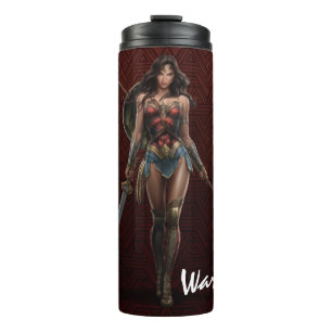 Bouteilles Isothermes Wonder Woman Battle-Ready Comic Art