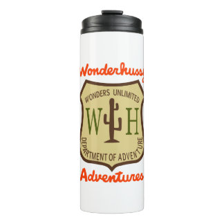 Bouteilles Isothermes Wonderhussy Adventures Insigne officiel du désert