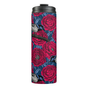 Bouteilles Isothermes Wrens dans le tourbillon thermique des pivoines ro