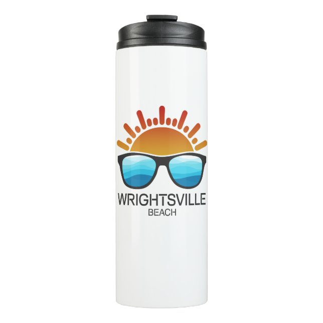 Bouteilles Isothermes Wrightsville Beach North Carolina Lunettes de sole (Devant)