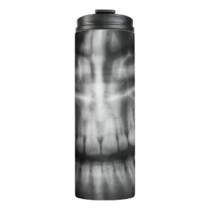 Bouteilles Isothermes X-Ray Teeth Bouche sourire noir et blanc
