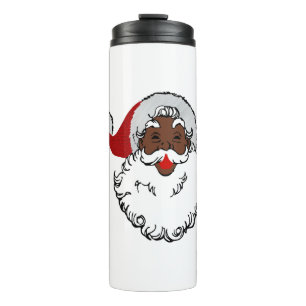 Bouteilles Isothermes xmas black santa claus