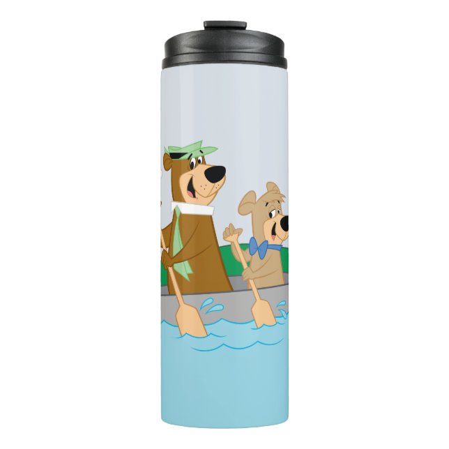 Bouteilles Isothermes Yogi Bear et Boo Boo Fun Canoe Adventure (Devant)