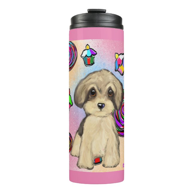 Bouteilles Isothermes Yorkie Poo (Devant)