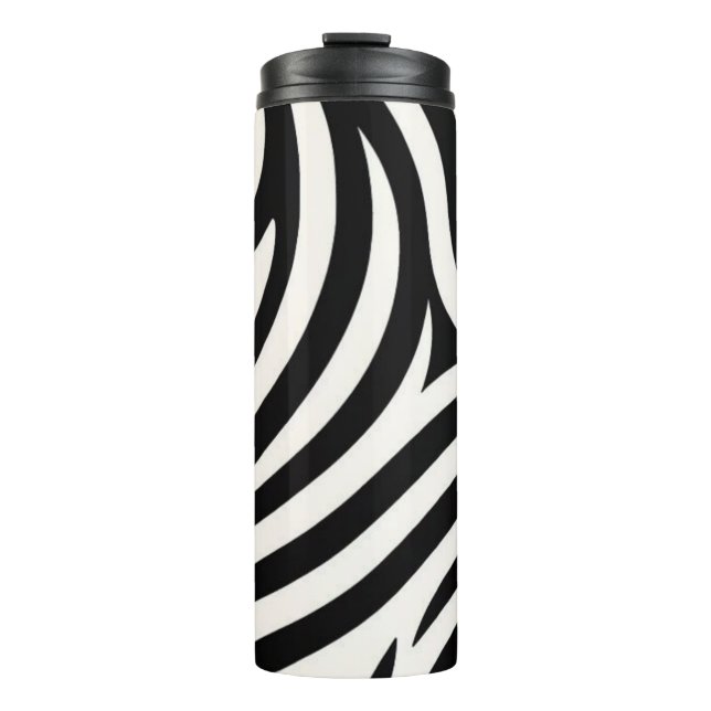 Bouteilles Isothermes Zebra Stripes Impression moderne (Devant)
