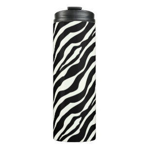 Bouteilles Isothermes Zebra Stripes - Noir et Blanc