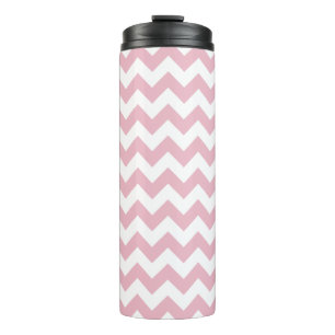 Bouteilles Isothermes Zigzag rose, Chevron rose, Motif géométrique