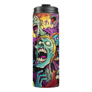 Bouteilles Isothermes Zombies de dessin coloré