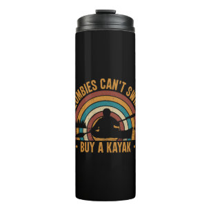 Bouteilles Isothermes Zombies ne sait pas nager Acheter un Kayak