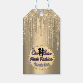 Boutique Bekleidungspreis Tag Gold Tropfen SisterL Geschenkanhänger
