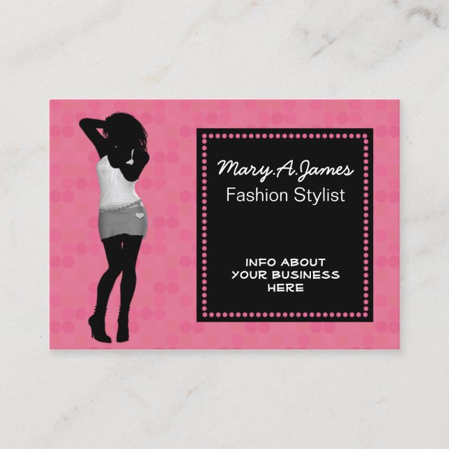 Boutique Business Cards Visitenkarte (Vorderseite)