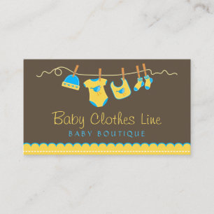 Boutique Carte de visite Boutique Boutique Vêtemen