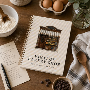 Boutique de boulangerie vintage élégante