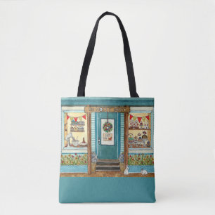 Boutique de gâteaux de Pâques Sac fourre-tout d'aq