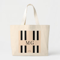 Boutique de jute avec initiales Boutique, sac de p