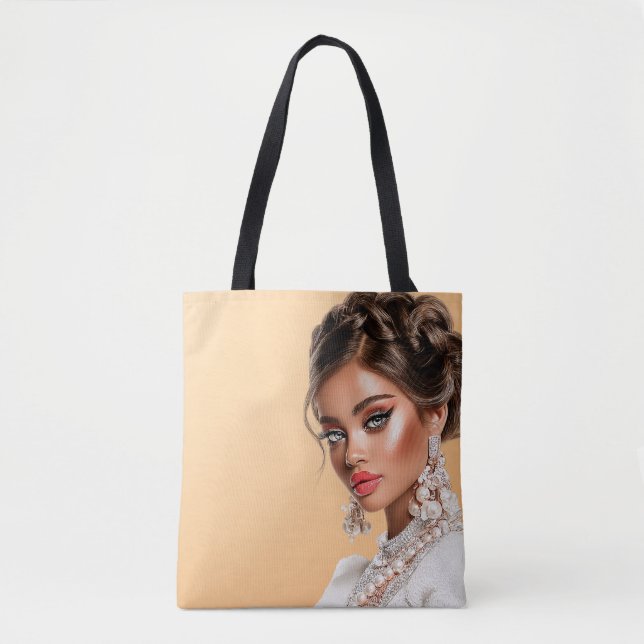 Boutique Glam Tote Tasche (Vorderseite)