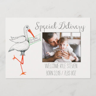 Boutique Livraison spéciale Faire-part bébé