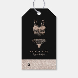 Boutique-Logo-Geschäft von Price Lingerie Geschenkanhänger