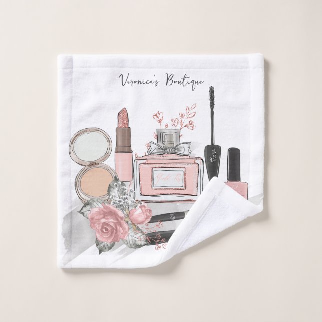 Boutique maquillage personnalisé (Gant de toilette)