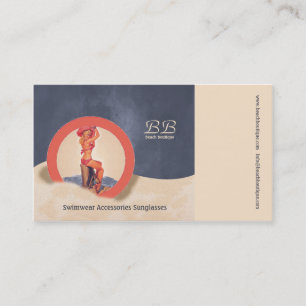 Boutique plage - Carte de visite
