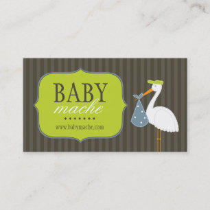 Boutique pour bébés Cartes de visite amusants et m