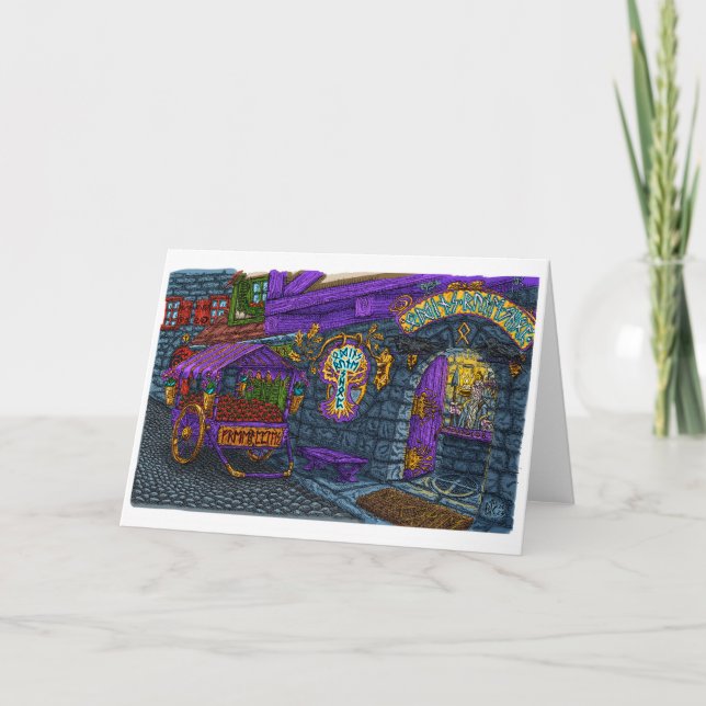 Boutique Rune d'Odin - Carte de voeux (Devant)