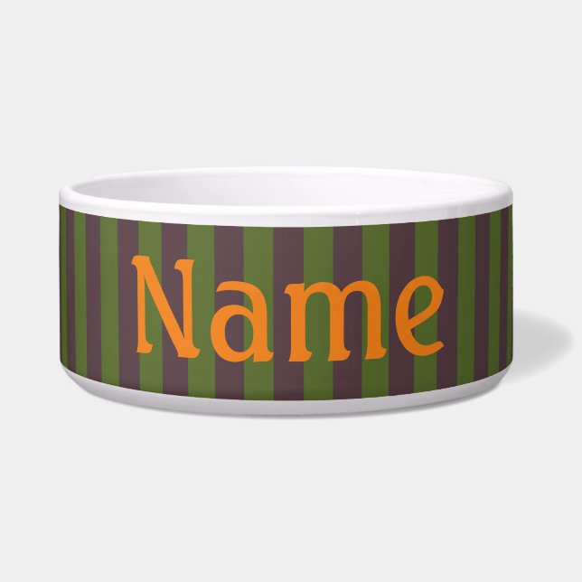 Boutique Streifen - Große Dog Bowl 40oz Napf (Vorderseite)