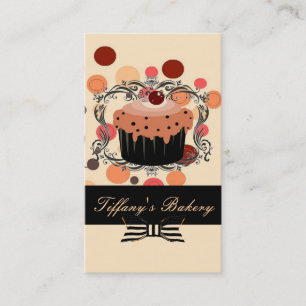 Boutique Victorian Pink boulangerie Cartes de visi