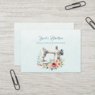 Boutique von Dressings und Änderungen Visitenkarte