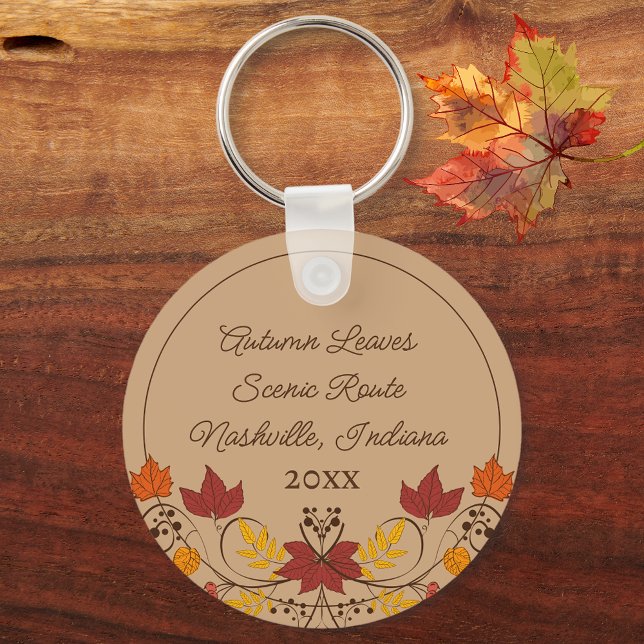 Boutique von Giftshop Souvenir-Herbstlaub Schlüsselanhänger (Von Creator hochgeladen)