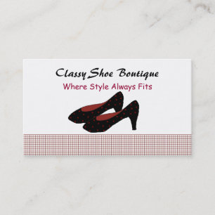 Boutique von klassischen Heelsen Visitenkarte