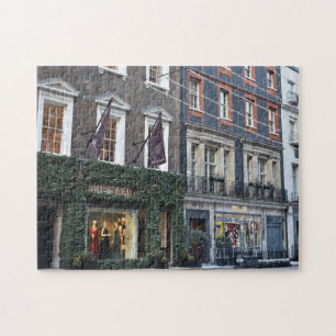 Boutiquen entlang Bruton Street, Mayfair, London, 