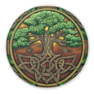 Bouton celtique de porte ou de tiroir